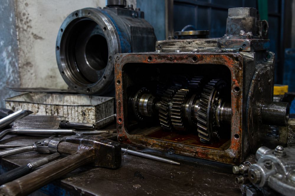 Mantención de maquinaria industrial